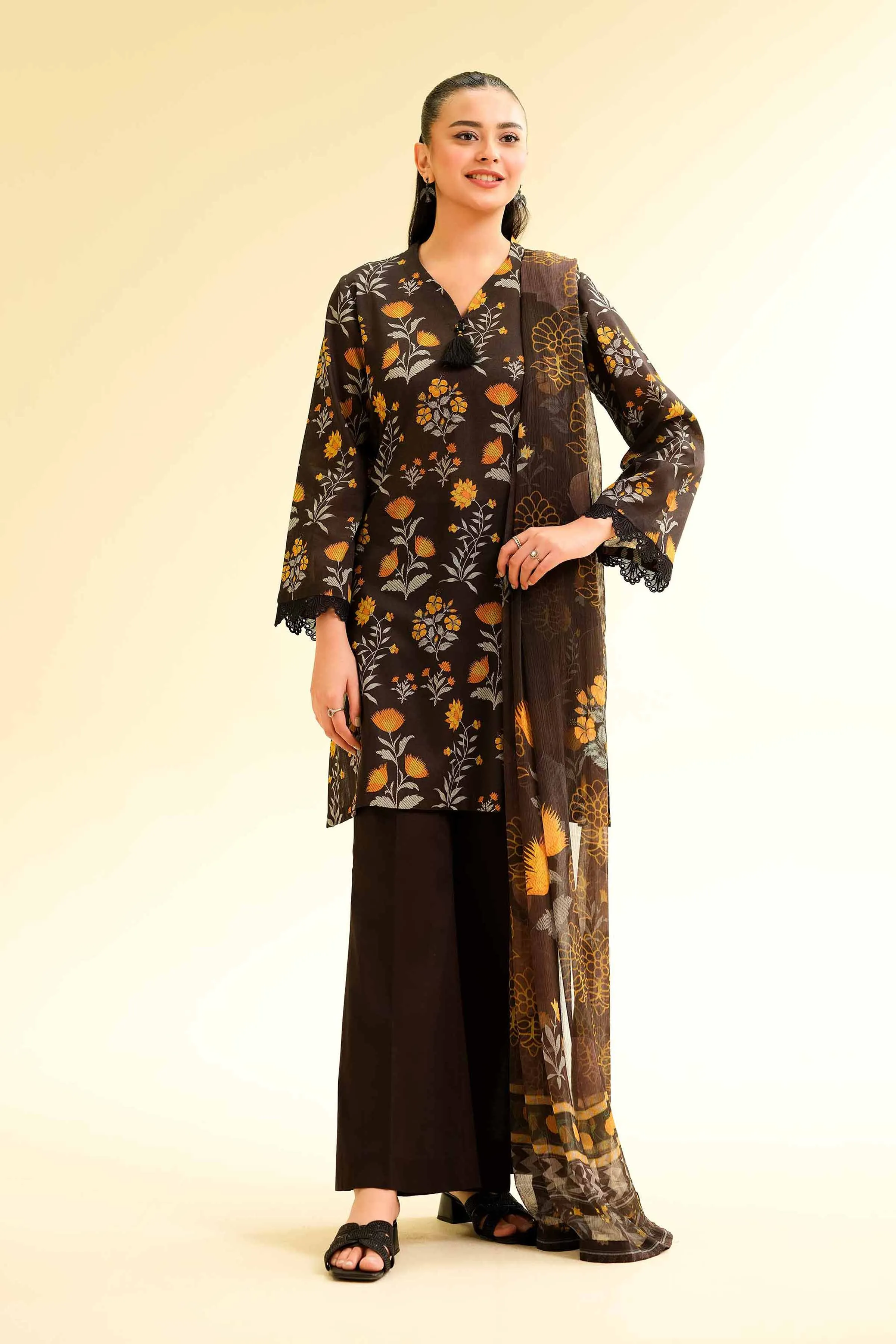 3 Piece - Printed Suit - 42501227