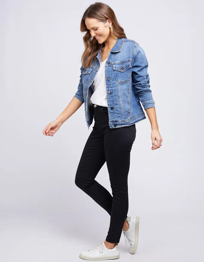 Angie Denim Jacket Blue