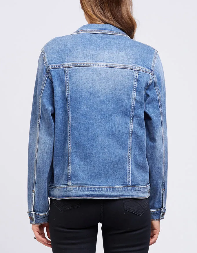 Angie Denim Jacket Blue