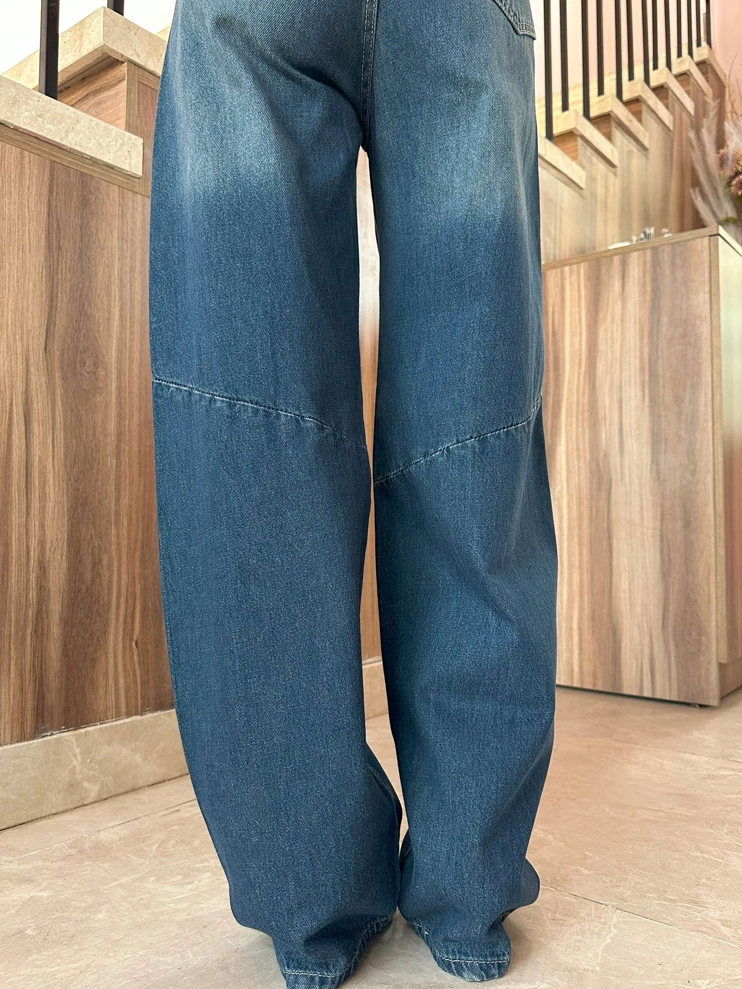 Balloon - Deep Vintage Blue Jeans.