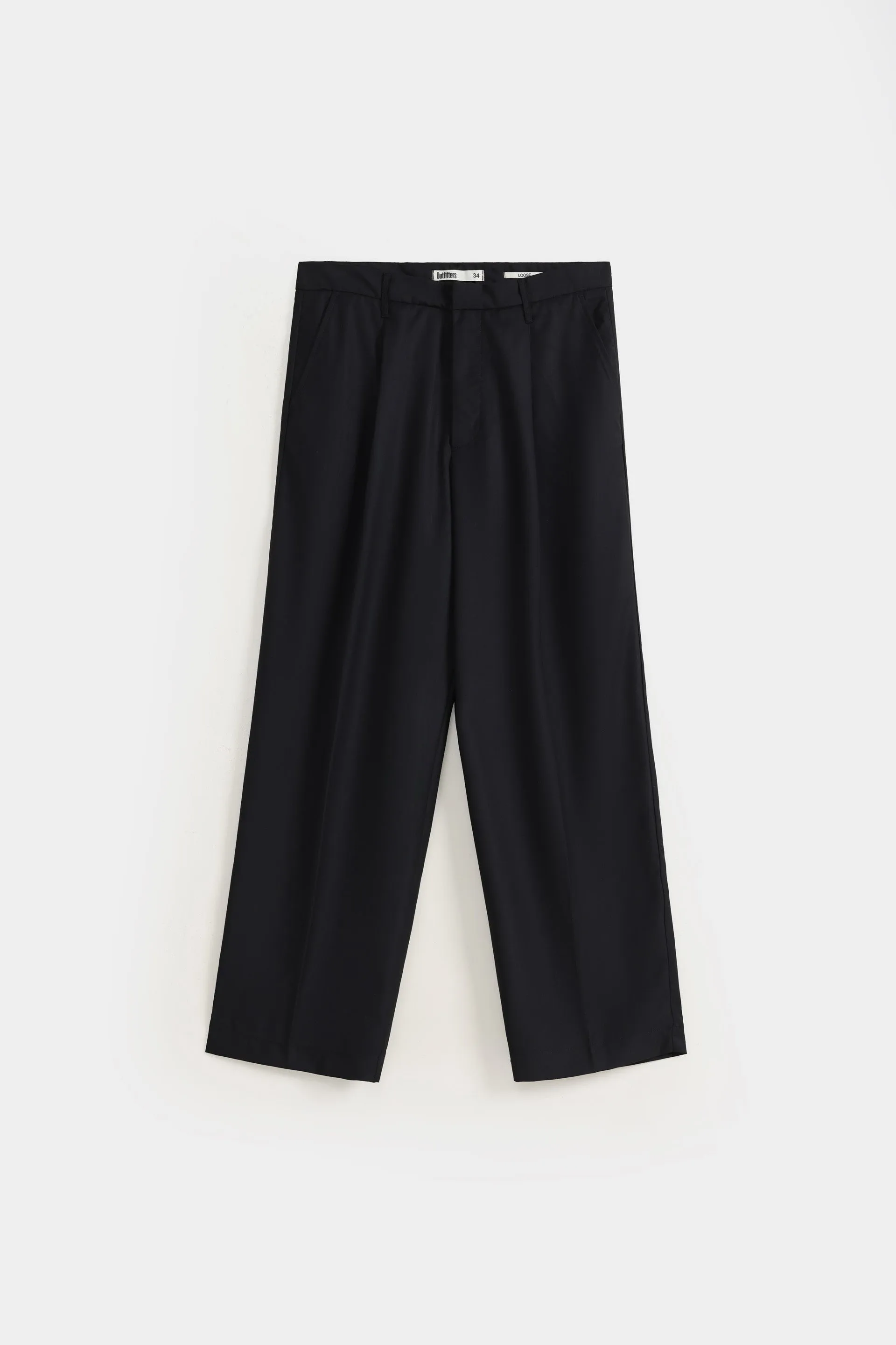 Basic Pleated Trousers