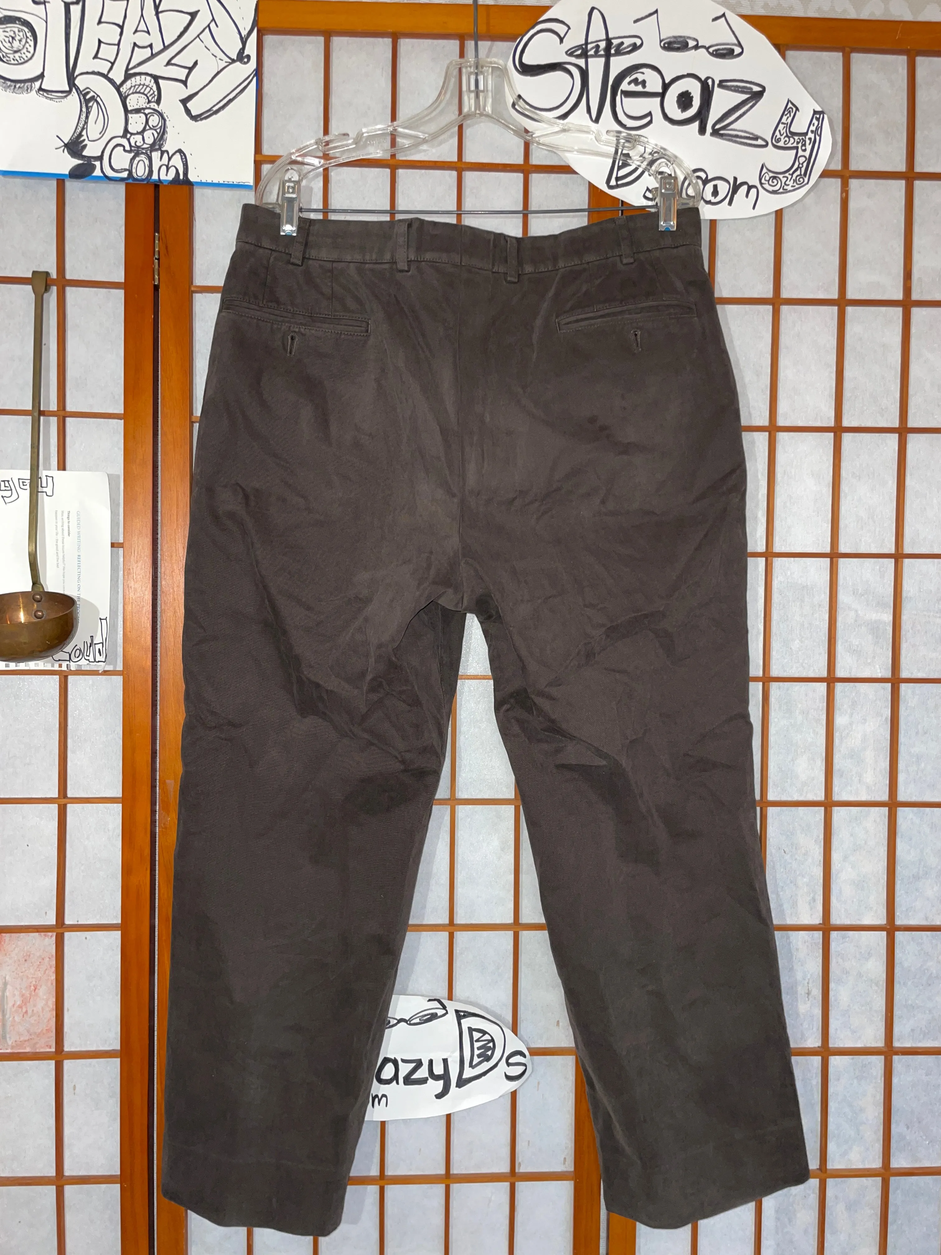 Blue Brown Hiltl Trouser Pants