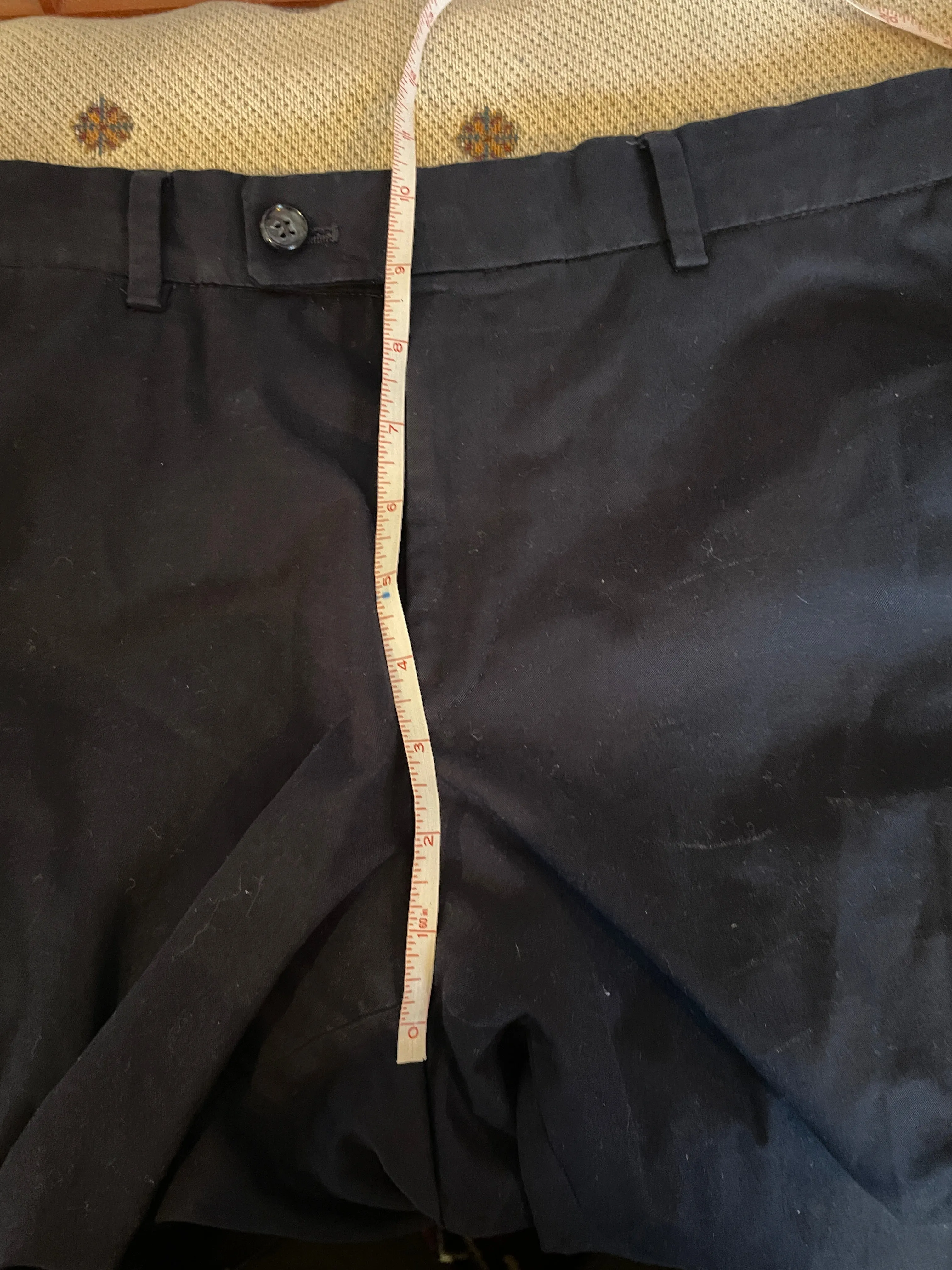 Blue Brown Hiltl Trouser Pants