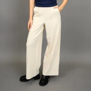 BONE PINTUCK OFFICE PANT