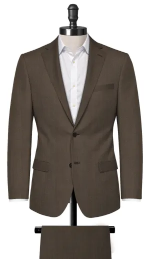 Brown Sharkskin Suit