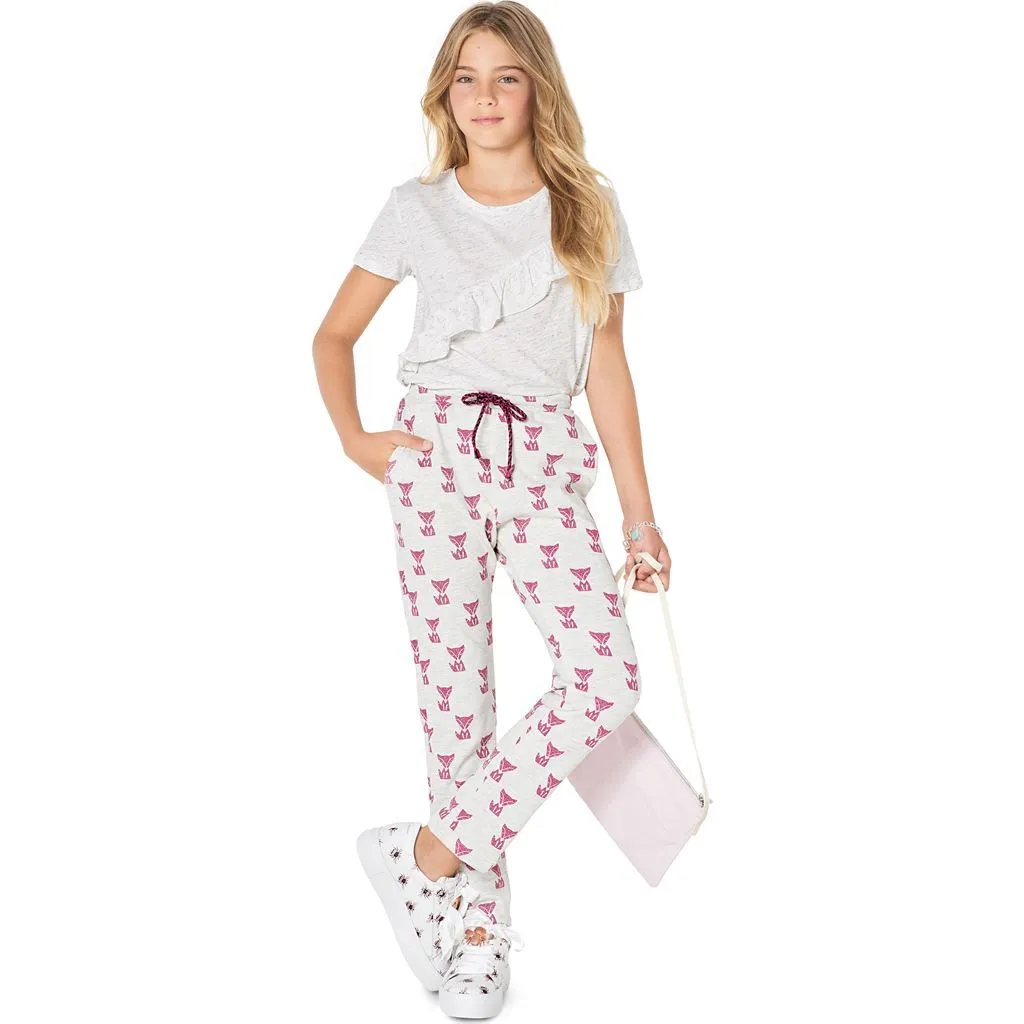 Burda Style Pattern B9324 Child's elastic waist pants