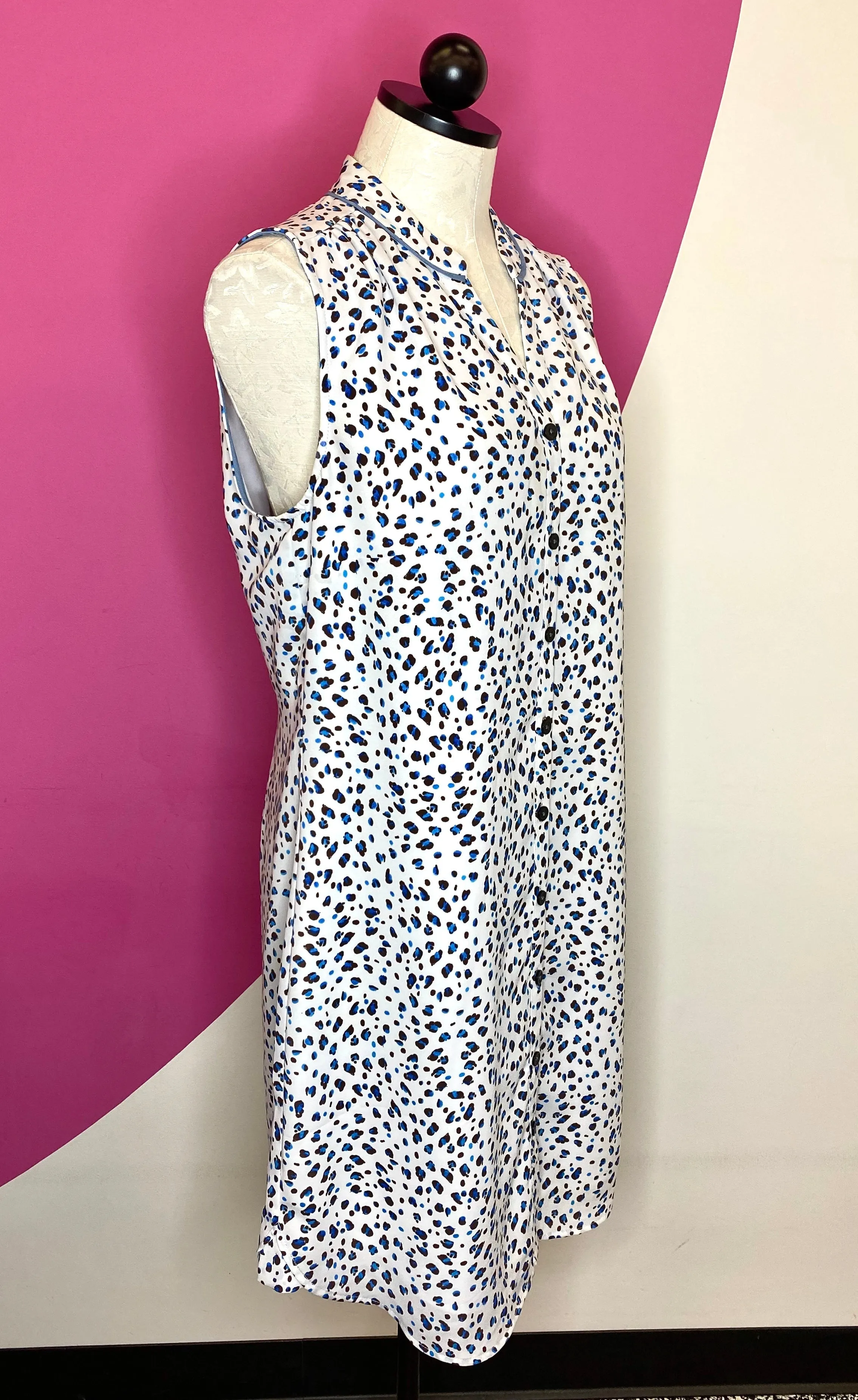 CABI CAMILLA LEOPARD SHIRTDRESS - S & M