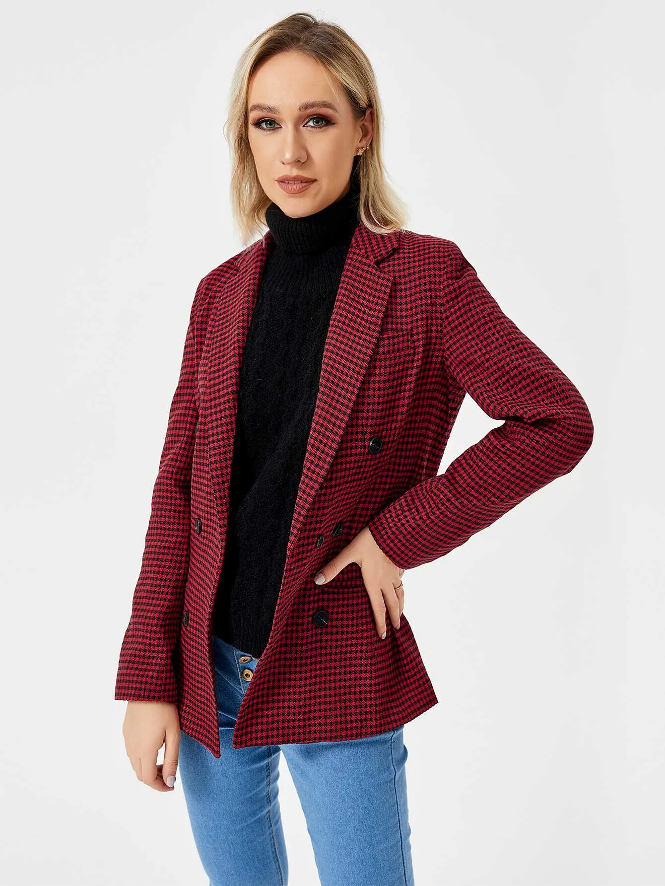 Casual Blazer Lapel Jacket