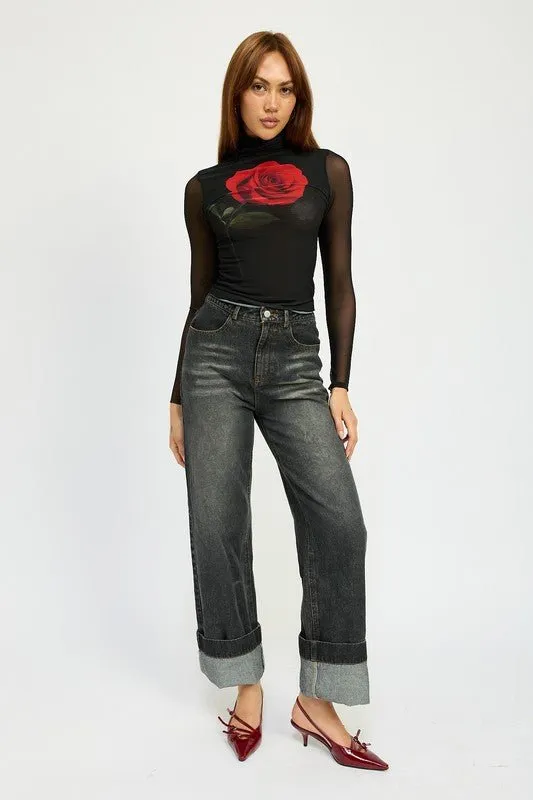 Charli Cuffed Jeans