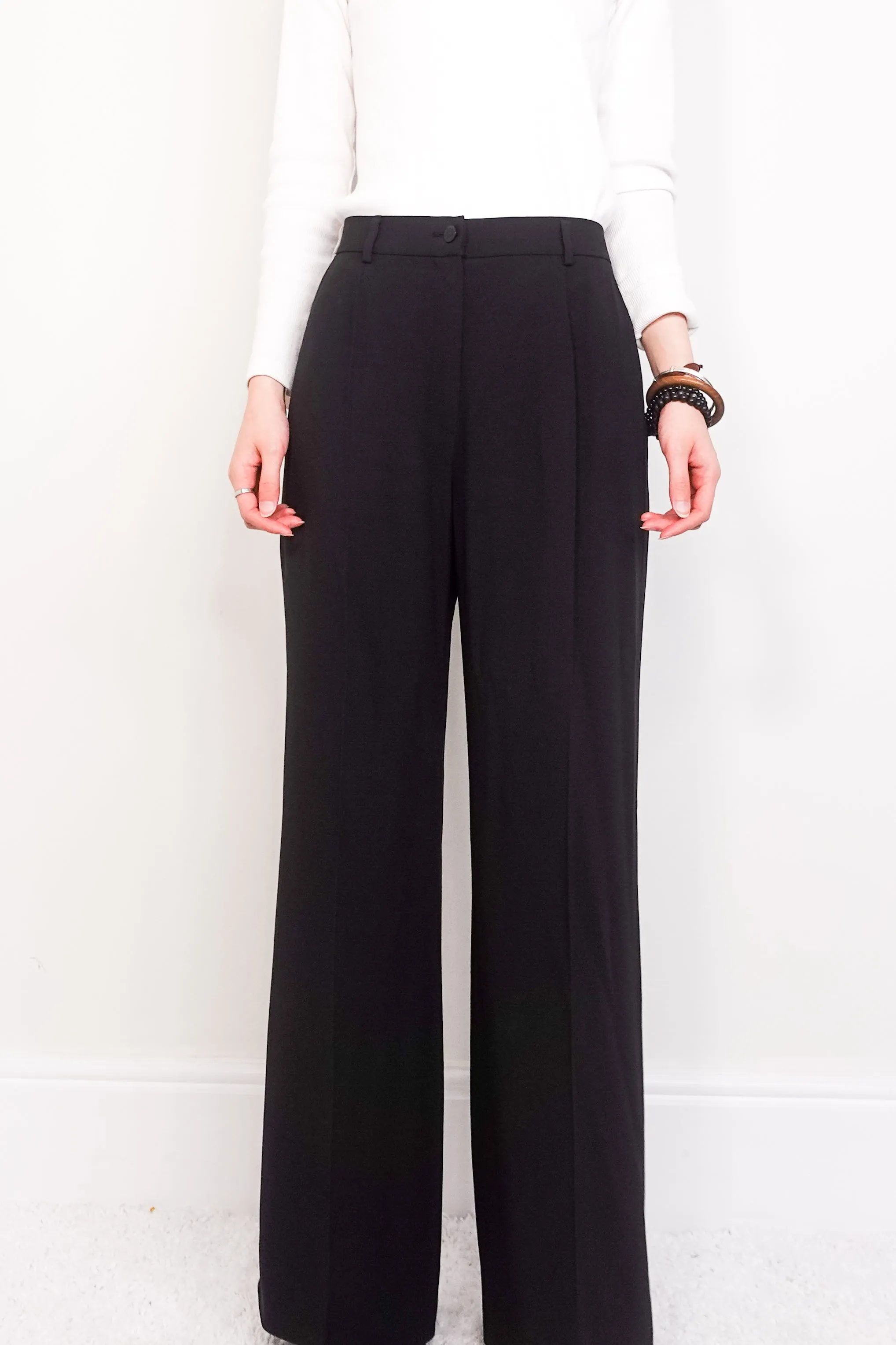 Classic black trousers RRP £1000