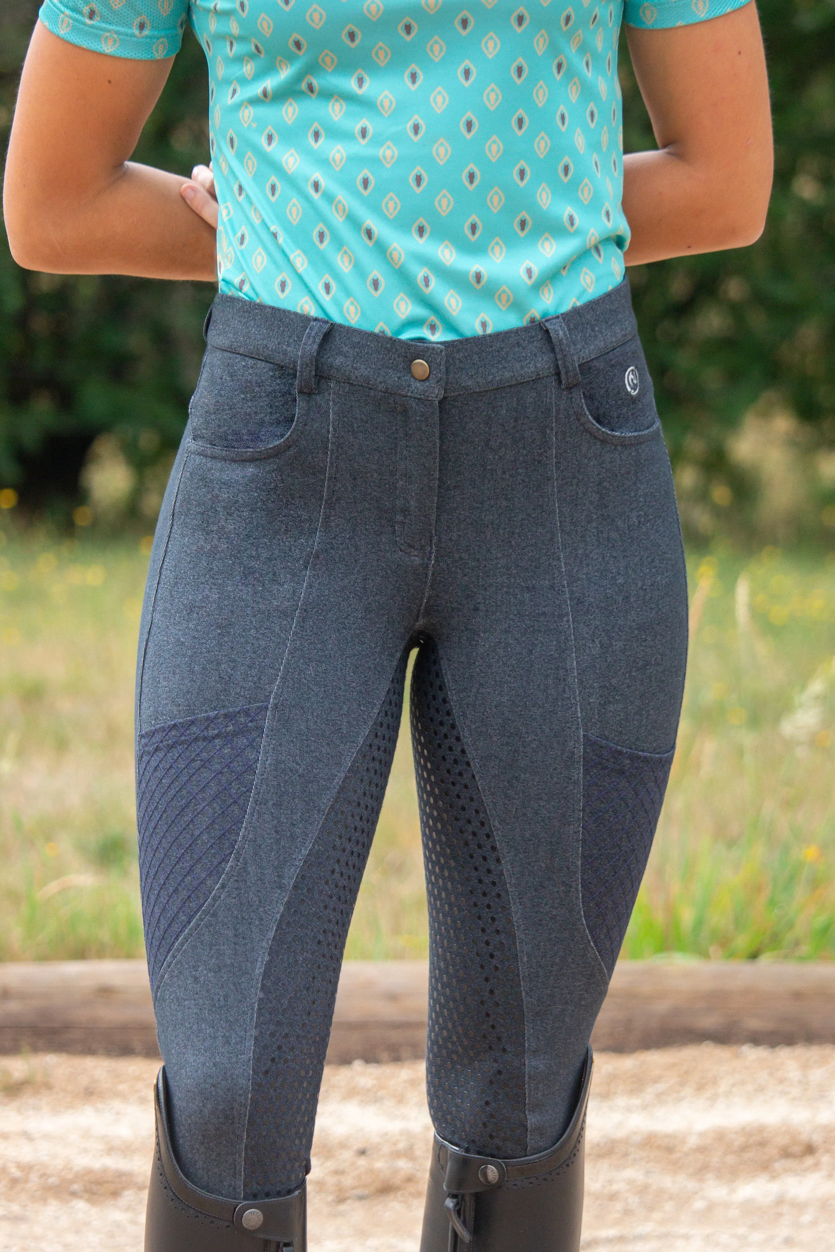 Comfort Denim Breeches