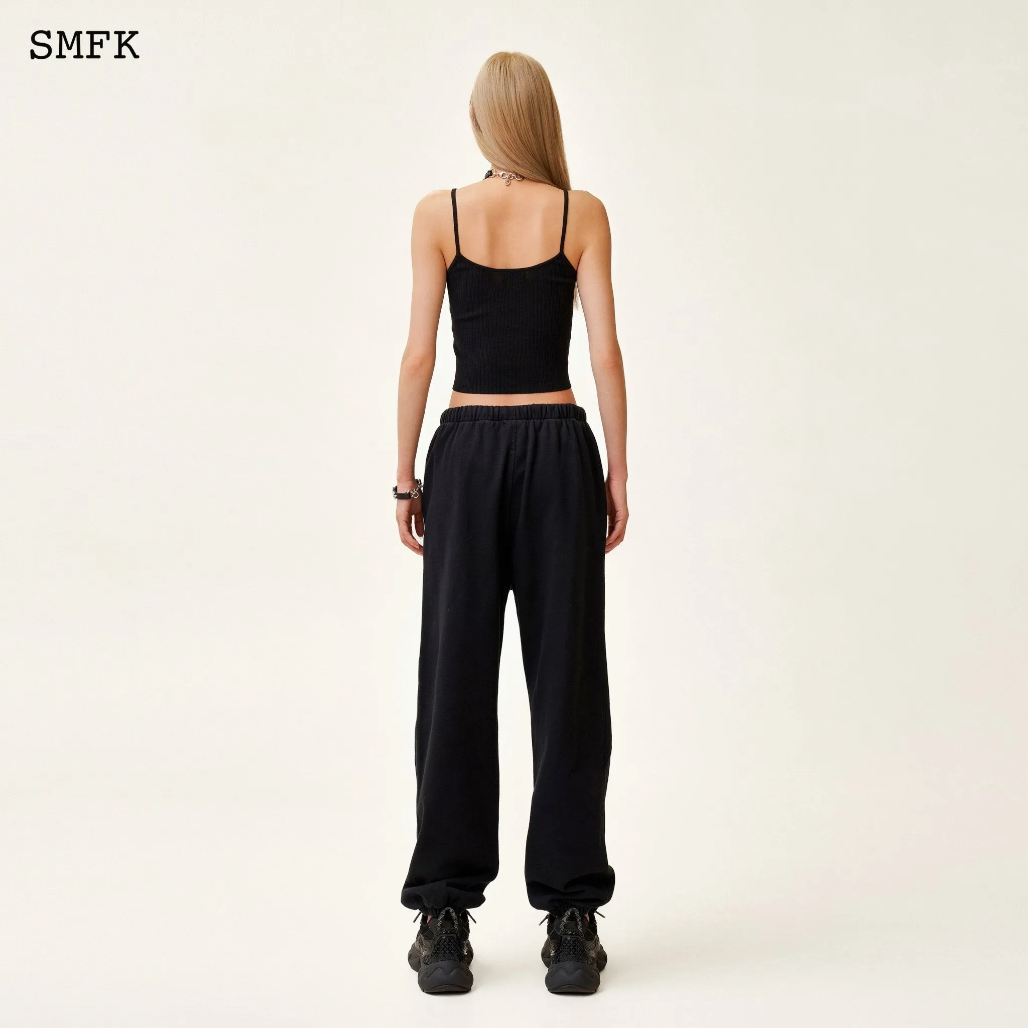 Compass Rush Jogging Sweatpants In Black