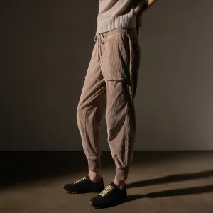 Corduroy Mixed Media Pant - Coyote Pigment