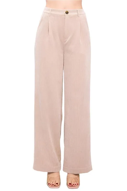 Corduroy Trouser Pants