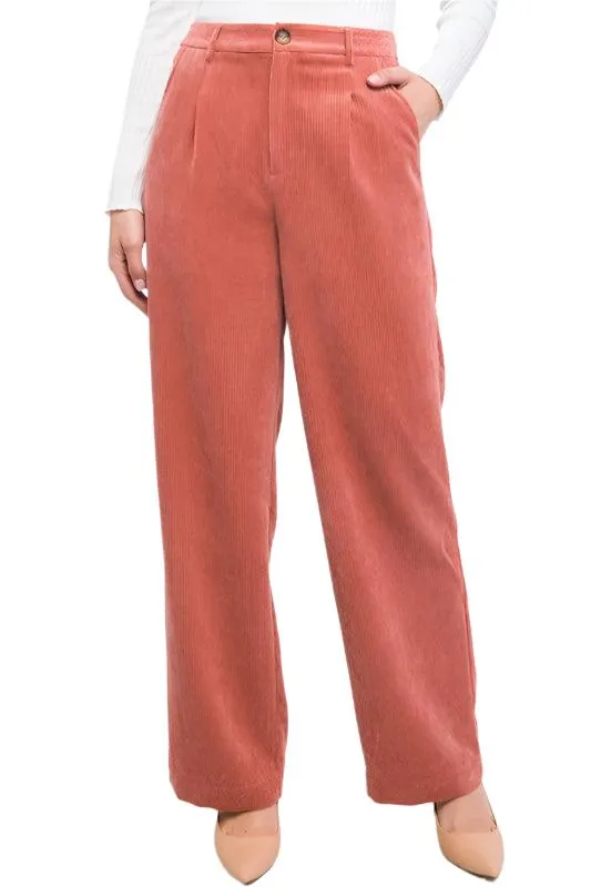 Corduroy Trouser Pants