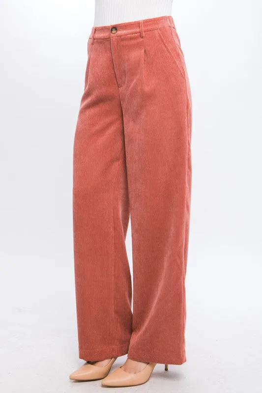 Corduroy Trouser Pants