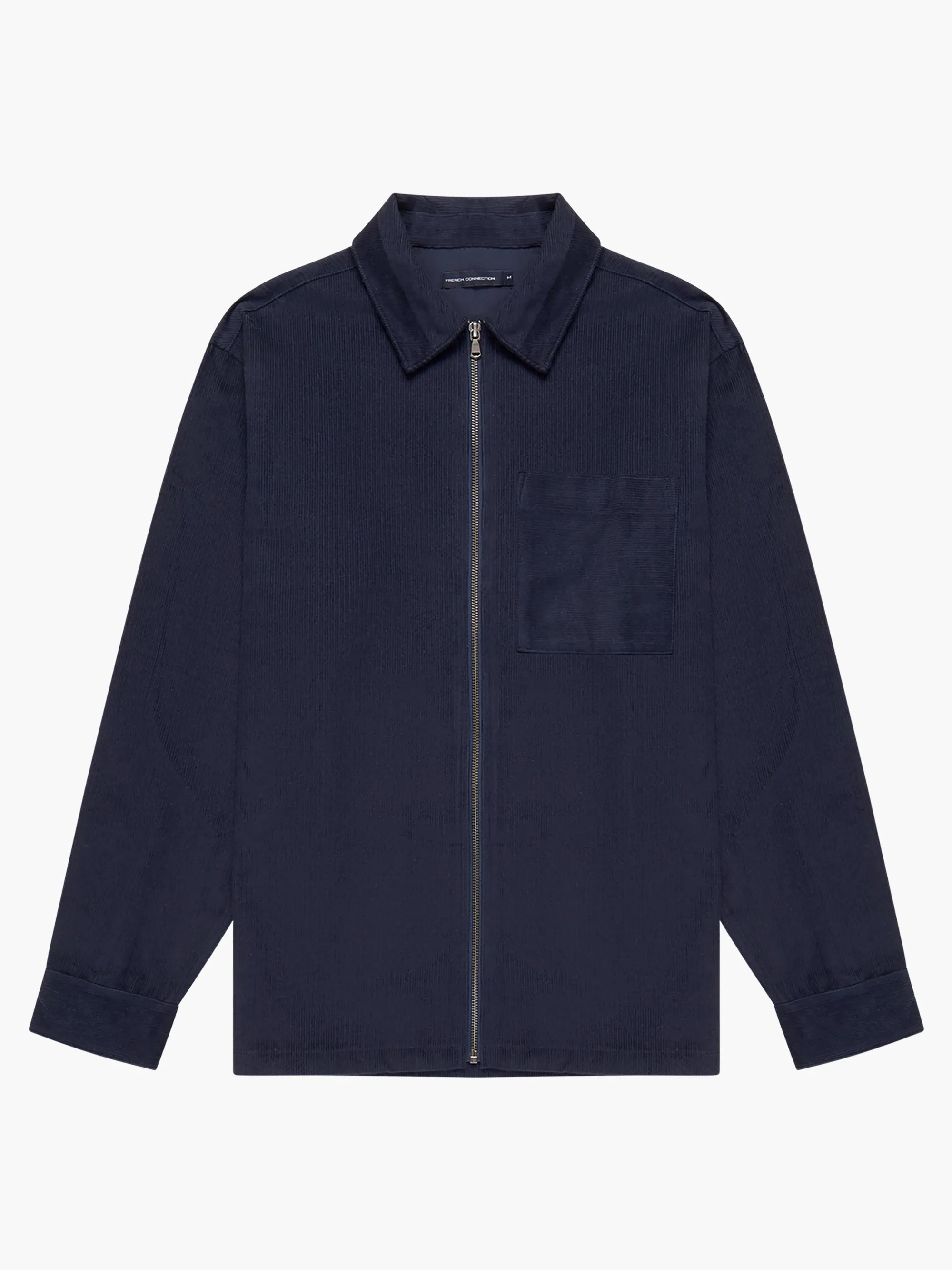 Corduroy Zip Overshirt