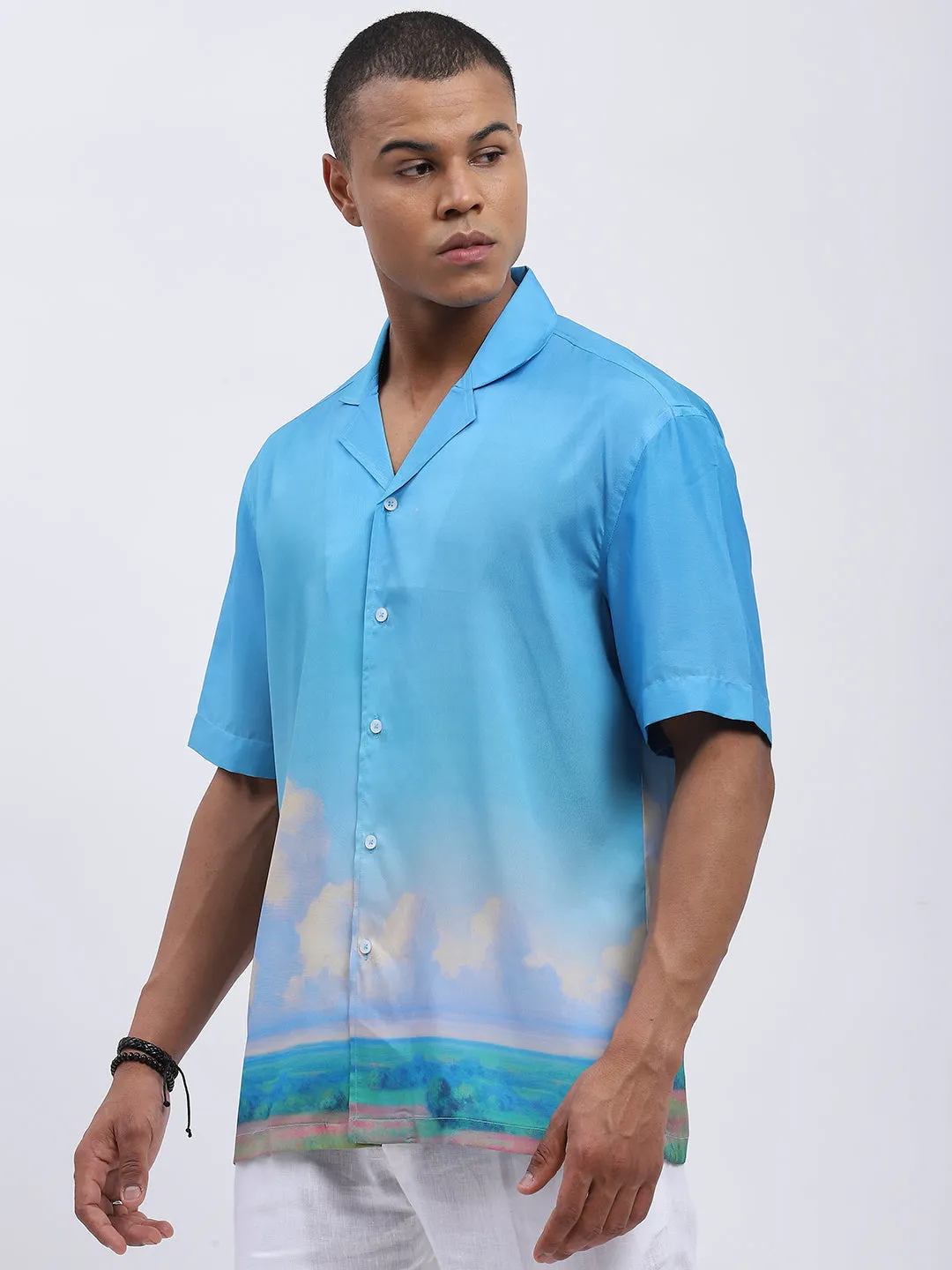 Countryside Men's Printed Resort Shirt