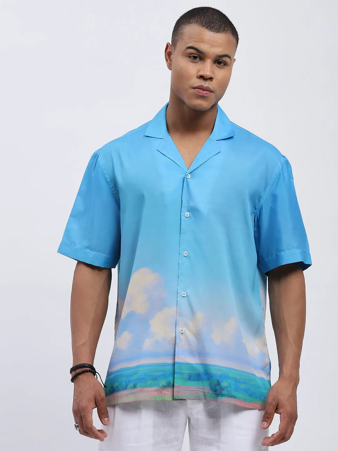 Countryside Men's Printed Resort Shirt