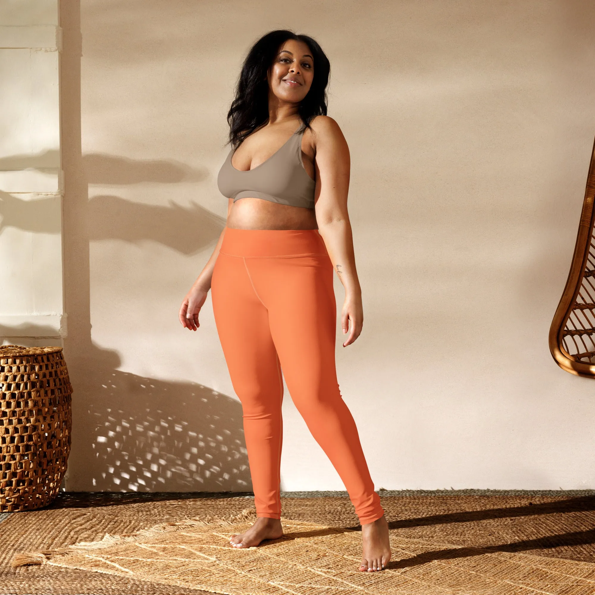 Creamsicle Tangerine Leggings, lioness-love