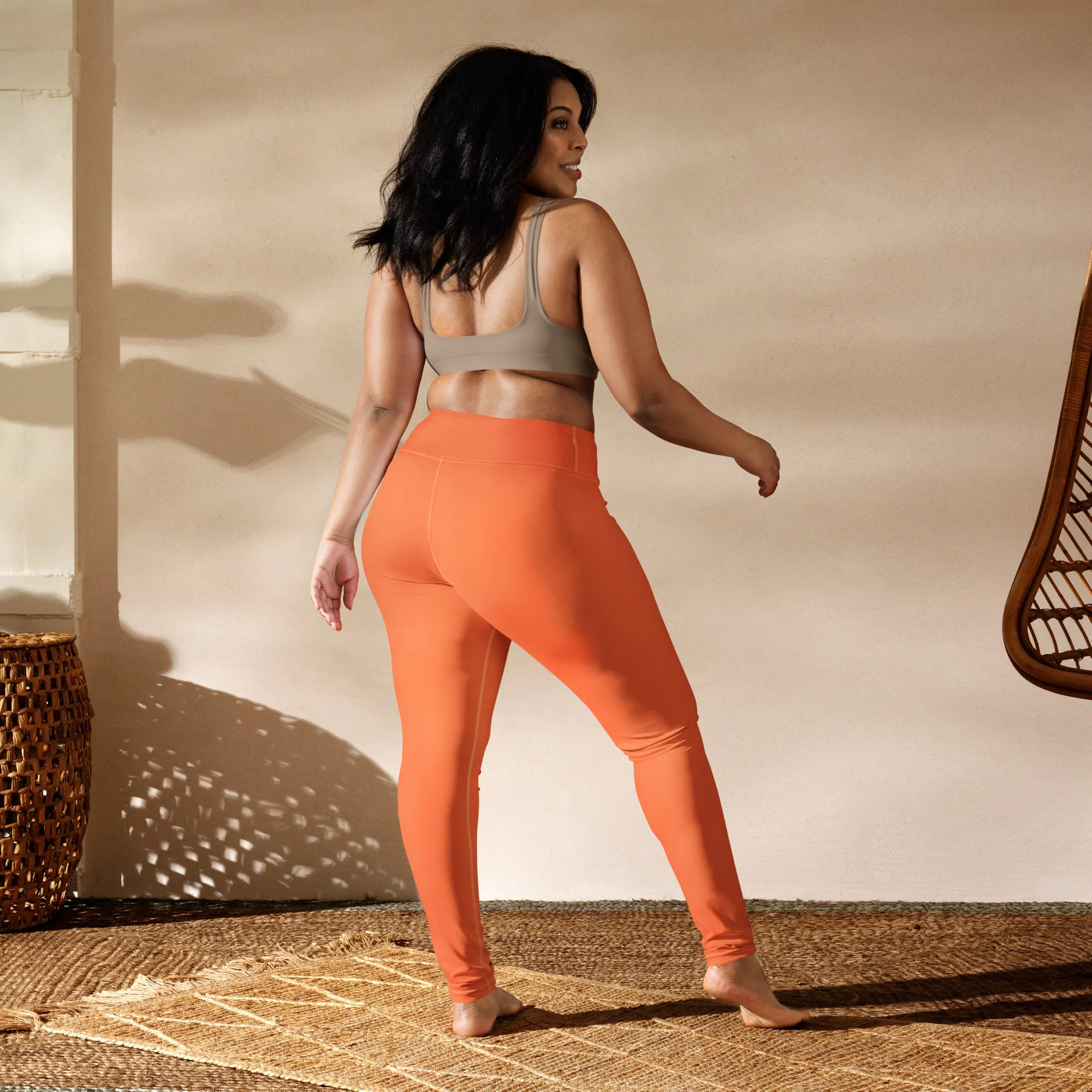 Creamsicle Tangerine Leggings, lioness-love