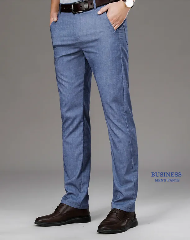 DAPPER STREET SUPPLY CO. - Classic Business Casual Trousers