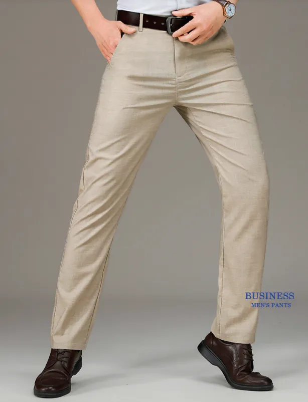 DAPPER STREET SUPPLY CO. - Classic Business Casual Trousers