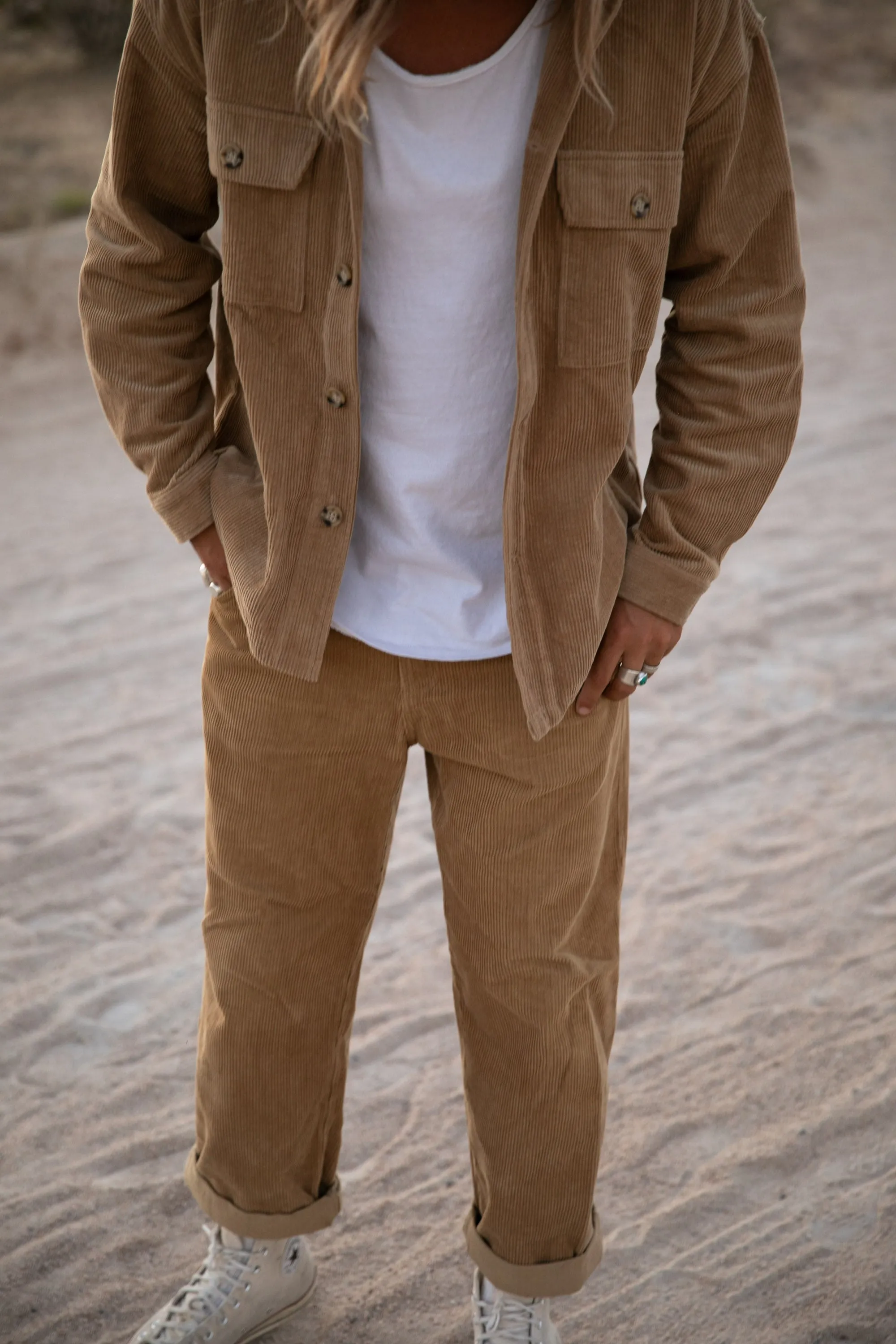 Dayton - Brown Cord Pants