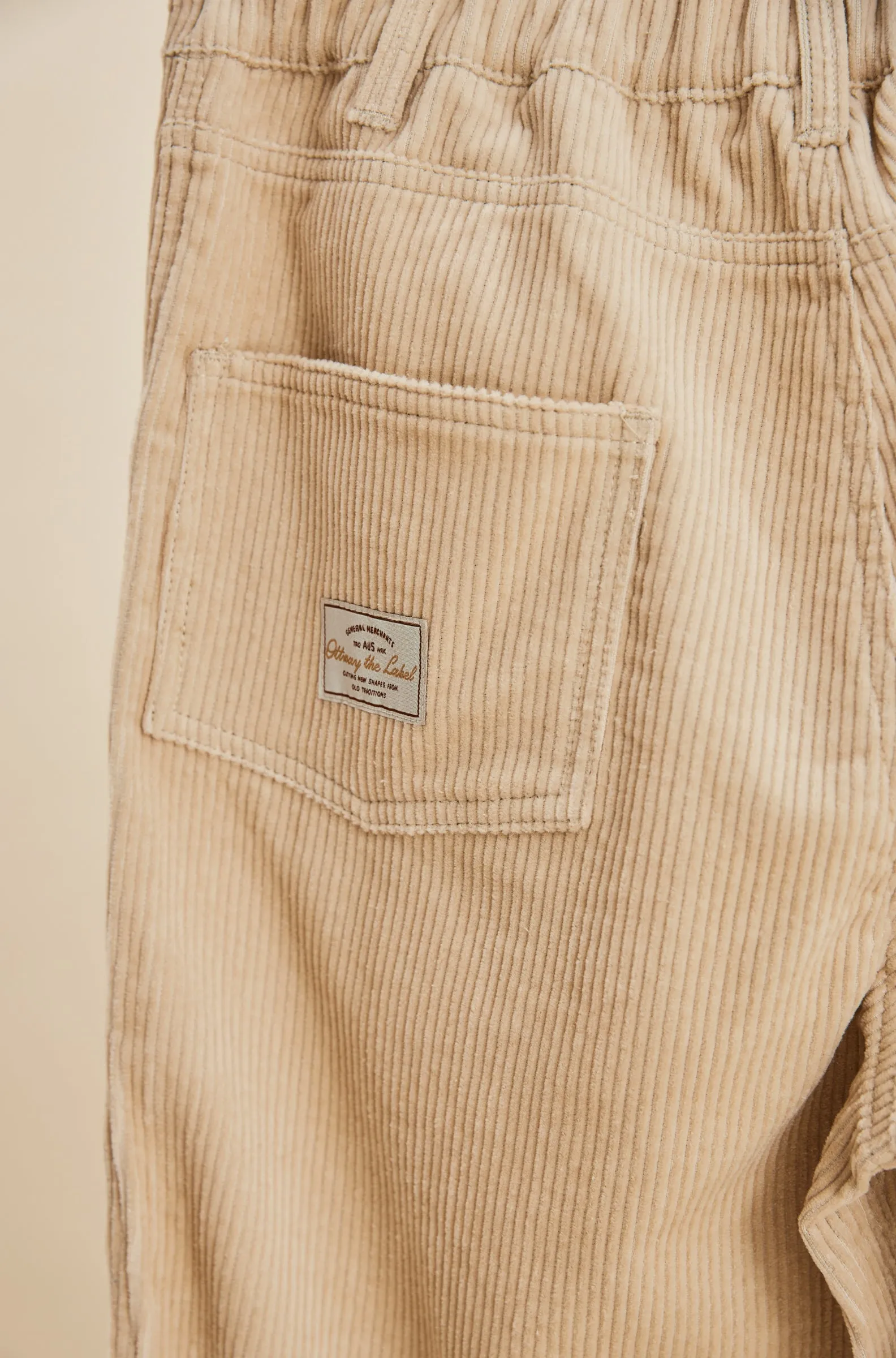 Dayton - Cream Cord Pants