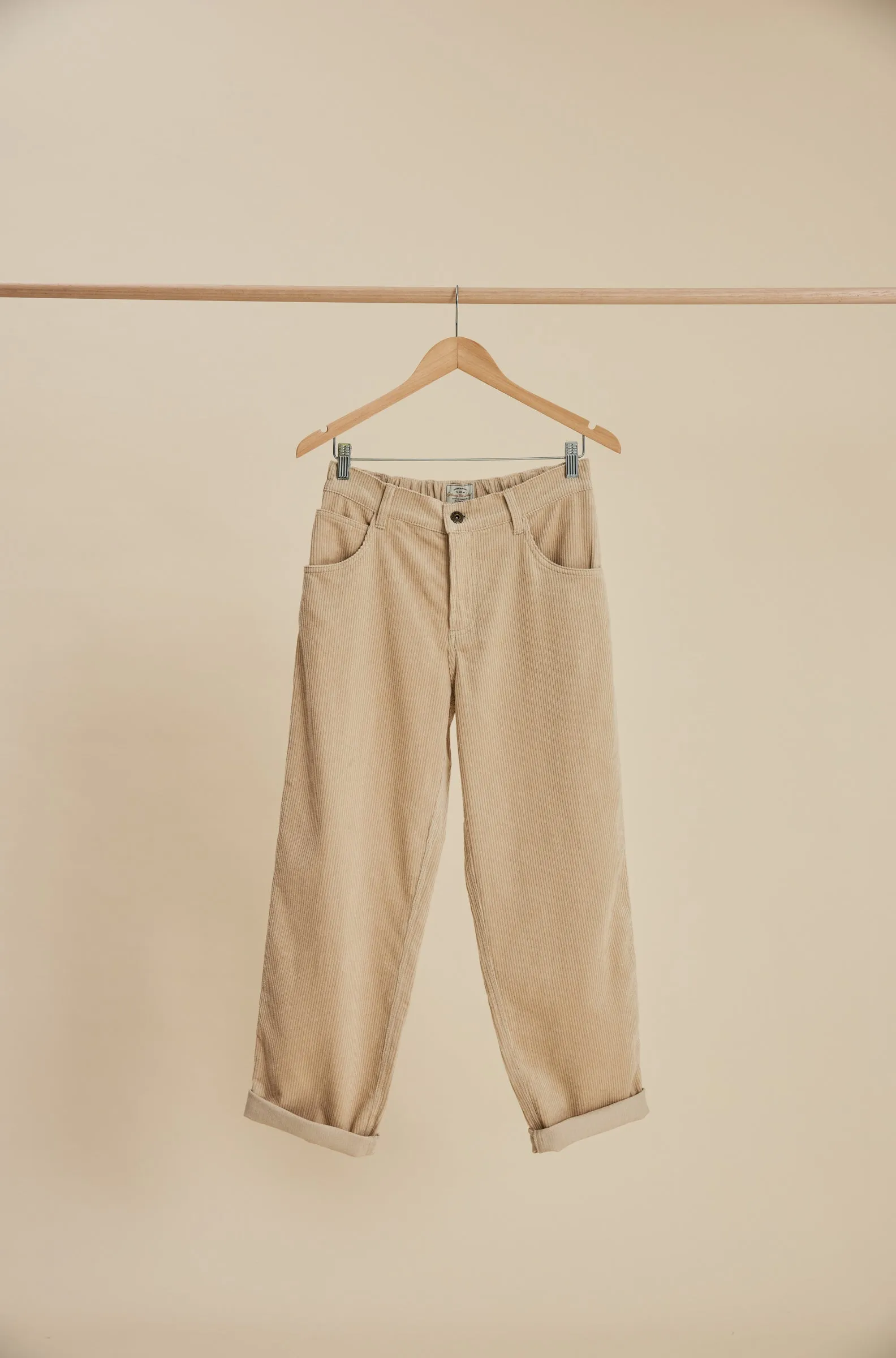 Dayton - Cream Cord Pants