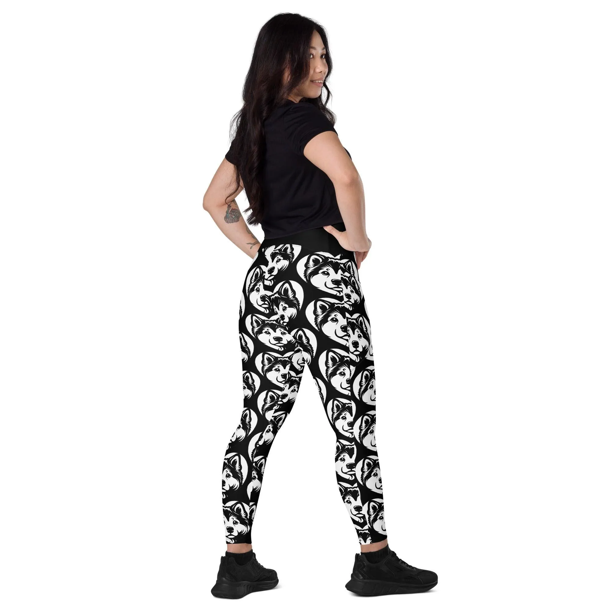 DOG BREED LEGGINGS with pockets - KAI KEN - HERTTAHOUND