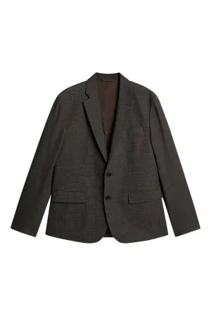 Elton U 2 Tone Blazer / Bitter Chocolate