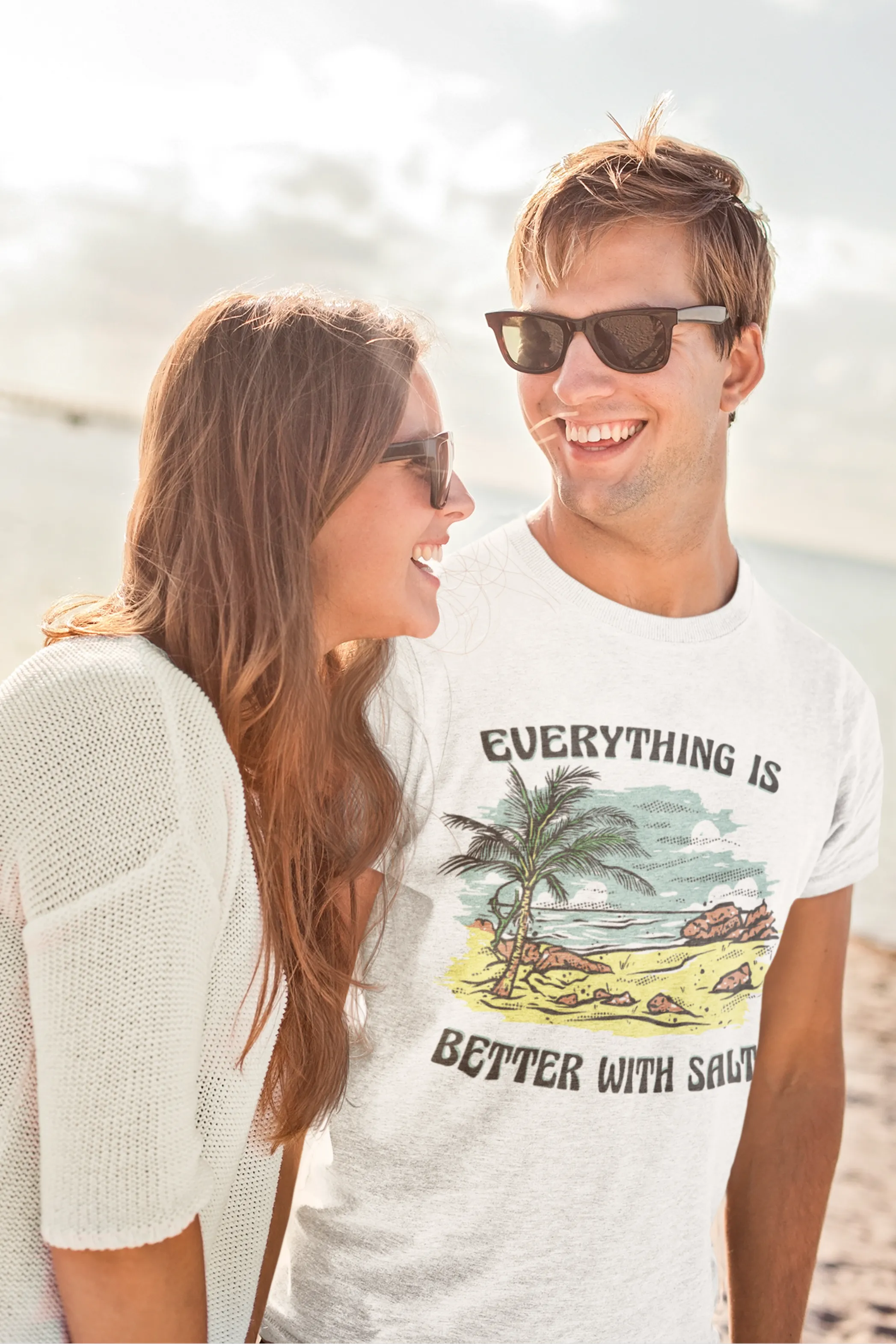 Everything is Better With Salt Printed T-shirt for men