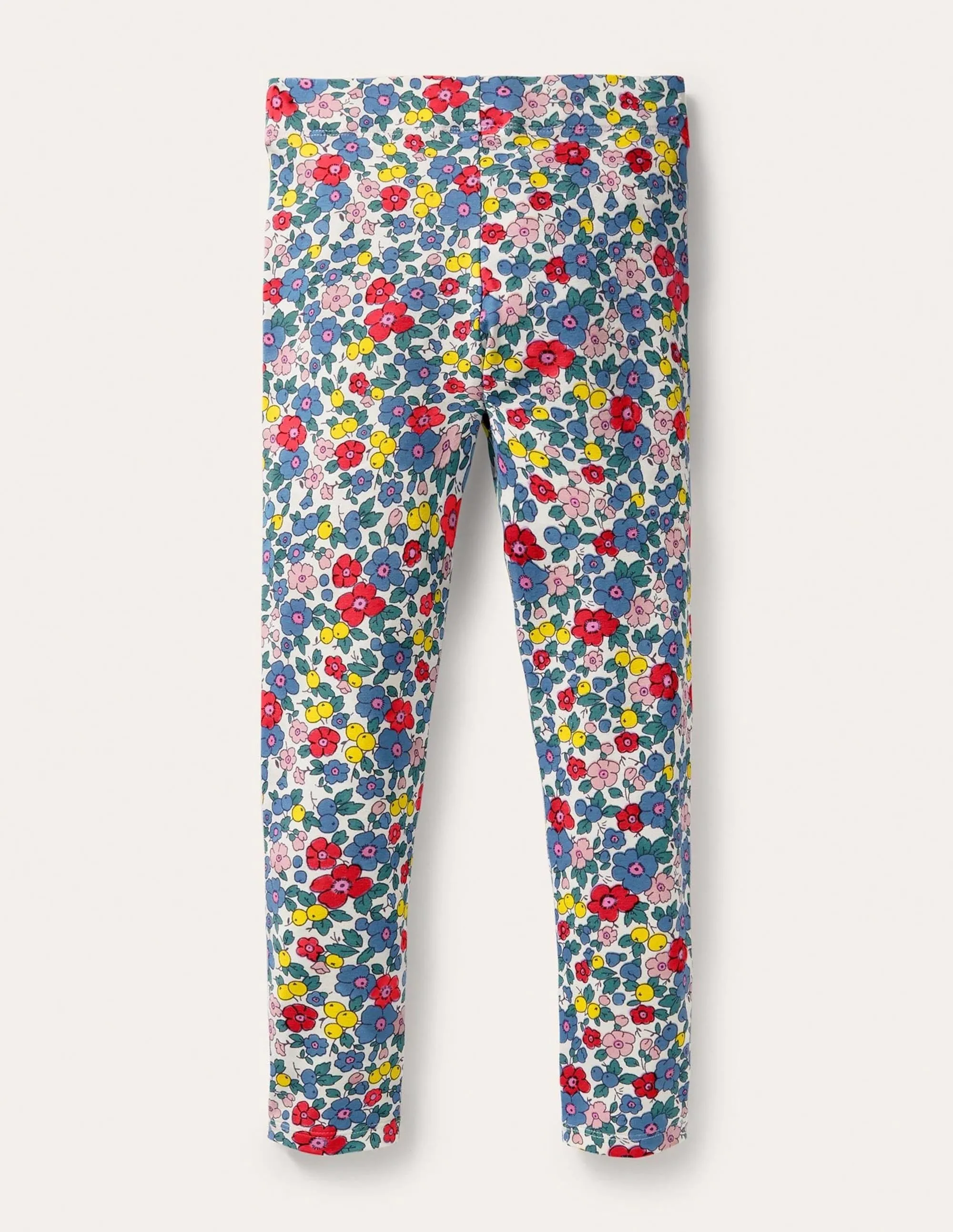 Fun Leggings-Multi Apple Blossom Floral