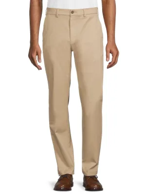 George Men's Premium Straight Fit Khaki Pants