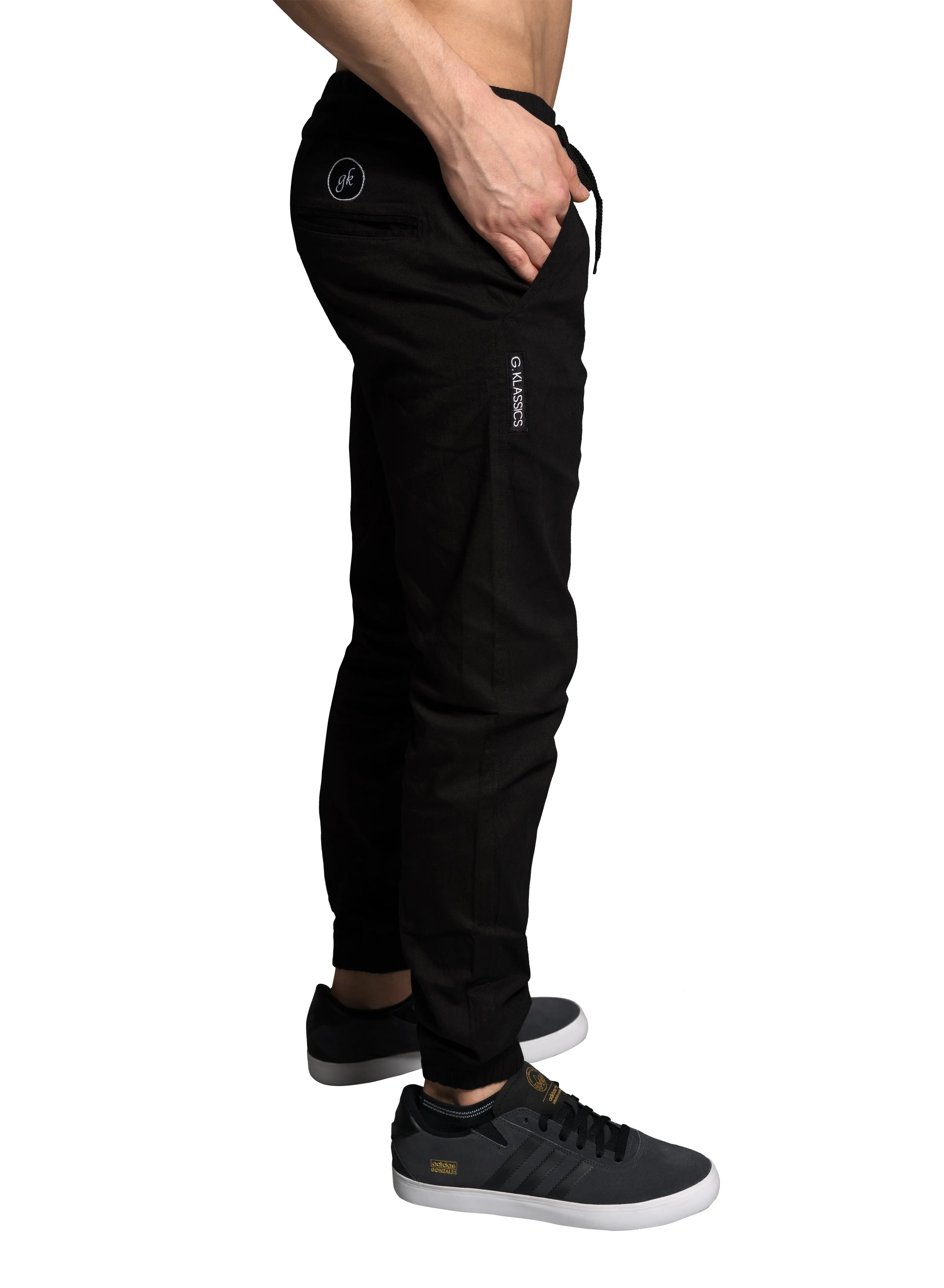 Gully Klassics Black Jogger Pants