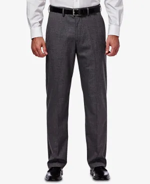 Haggar JMH Men Premium Stretch Classic Fit Flat Front Suit Pant