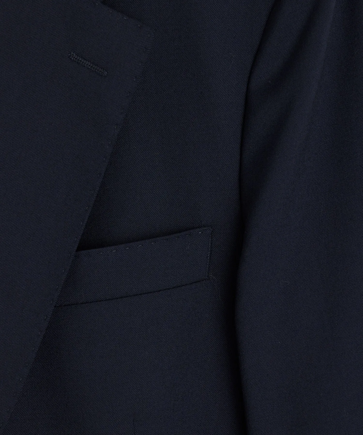 Italian Gabardine Sutton Jacket in Navy