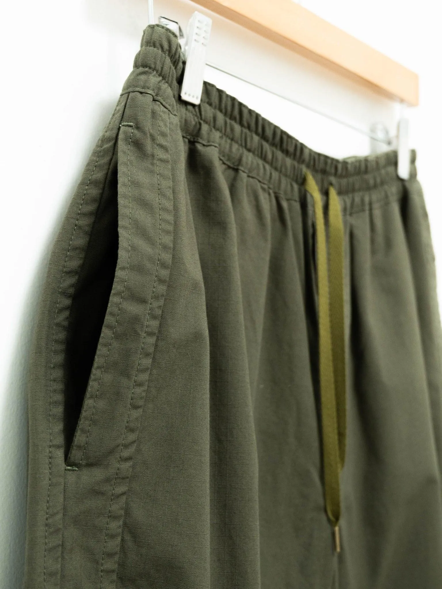 Line Easy Pants - Olive Green Ripstop