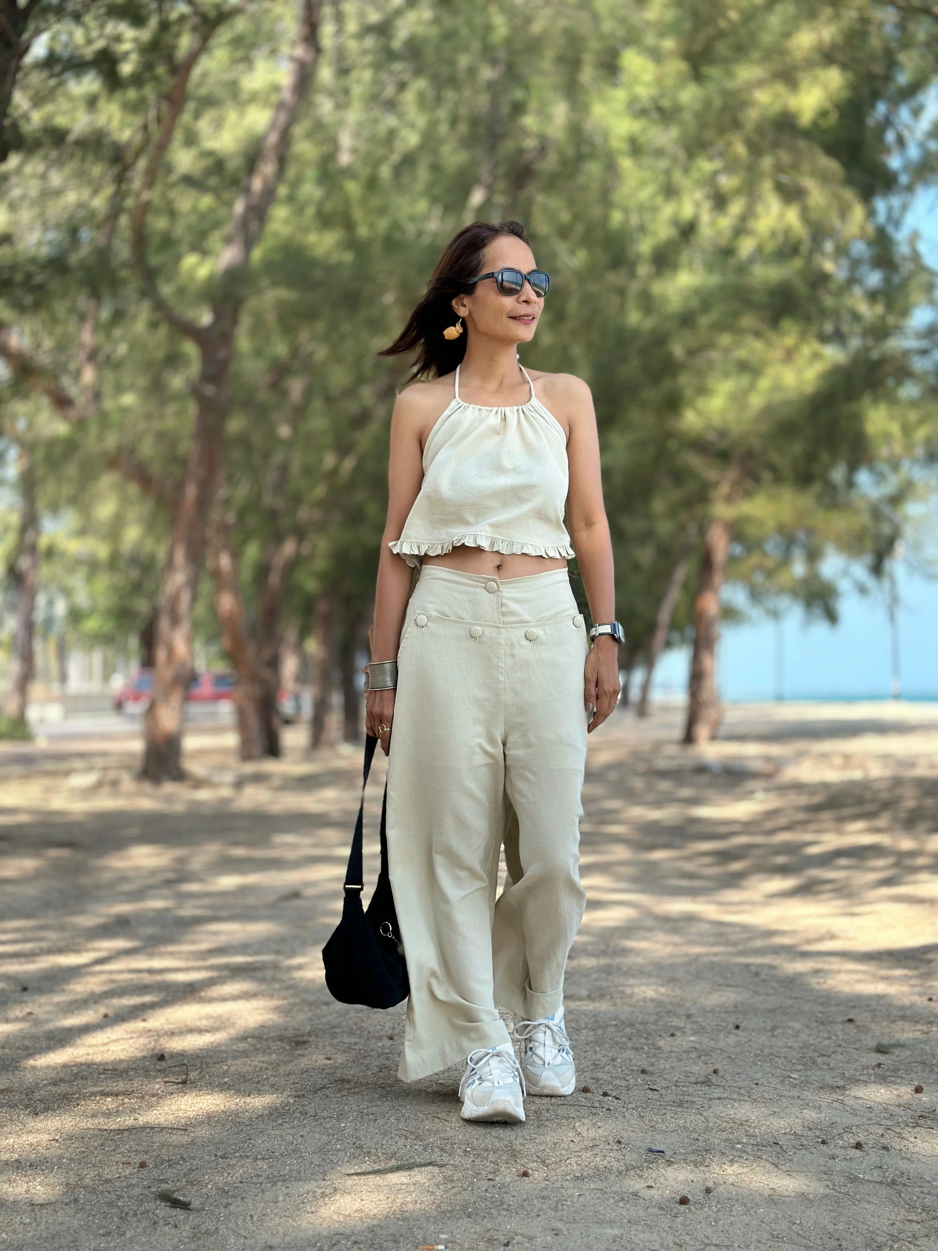 Linen top and  pants set