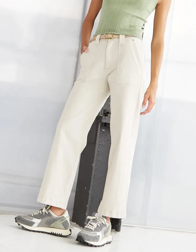 Marfa Denim Trousers Cream