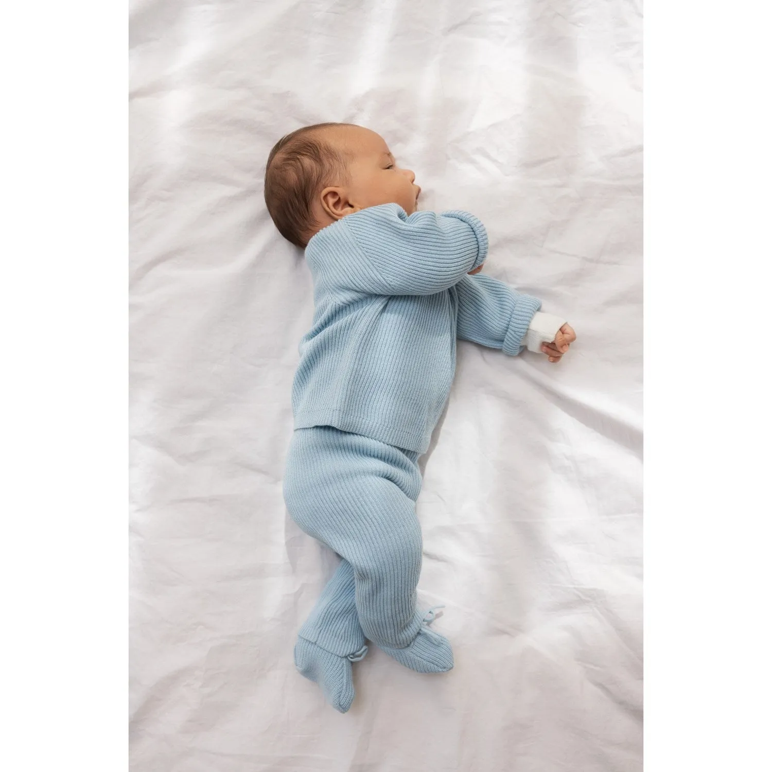 MarMar New Born Cotton Knit Full Clear Sky Pira Knit Pants