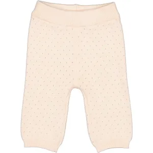 MarMar New Born Cotton Knit Links-Links Soft Rosa Pira Knit Pants