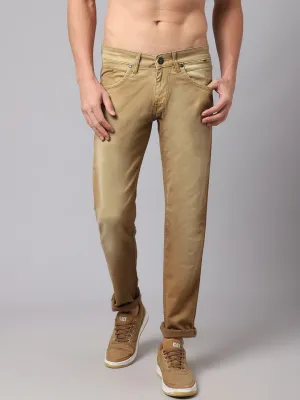 Mens Khaki Denim