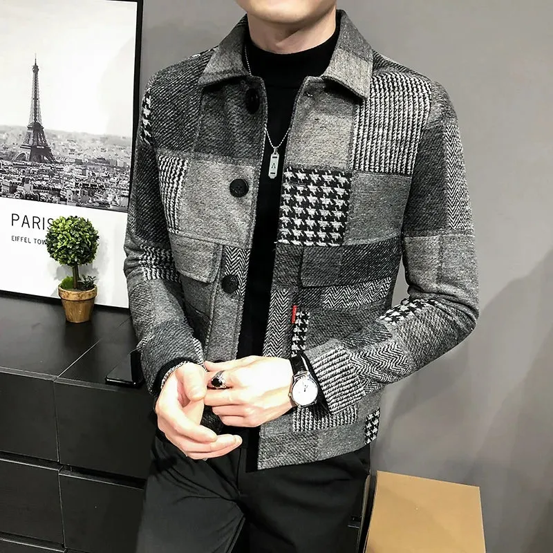 Men's Patchwork Sport Jacket