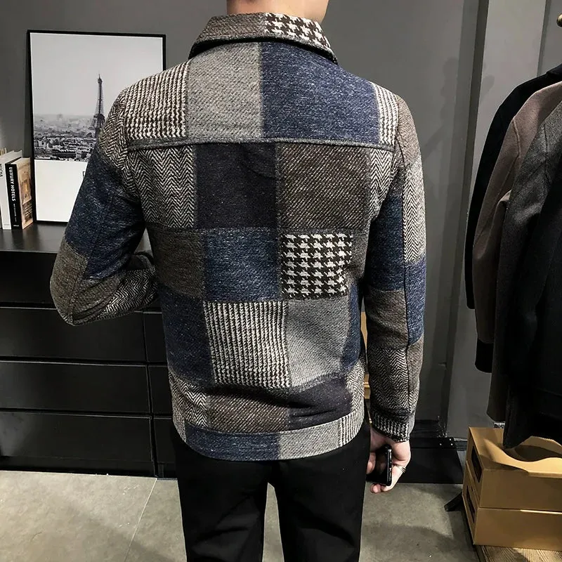 Men's Patchwork Sport Jacket