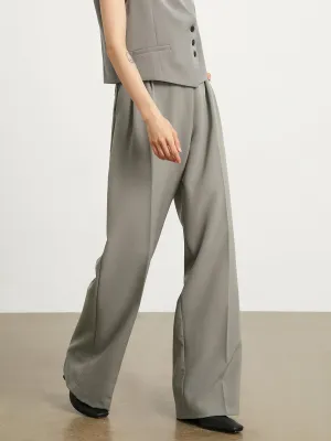 Minimalist Smart Graceful Wide Leg Pants