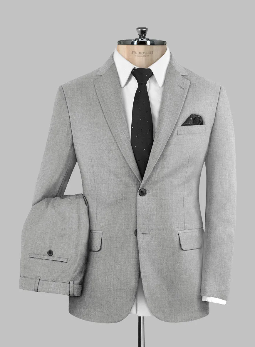 Napolean Ice Gray Wool Suit