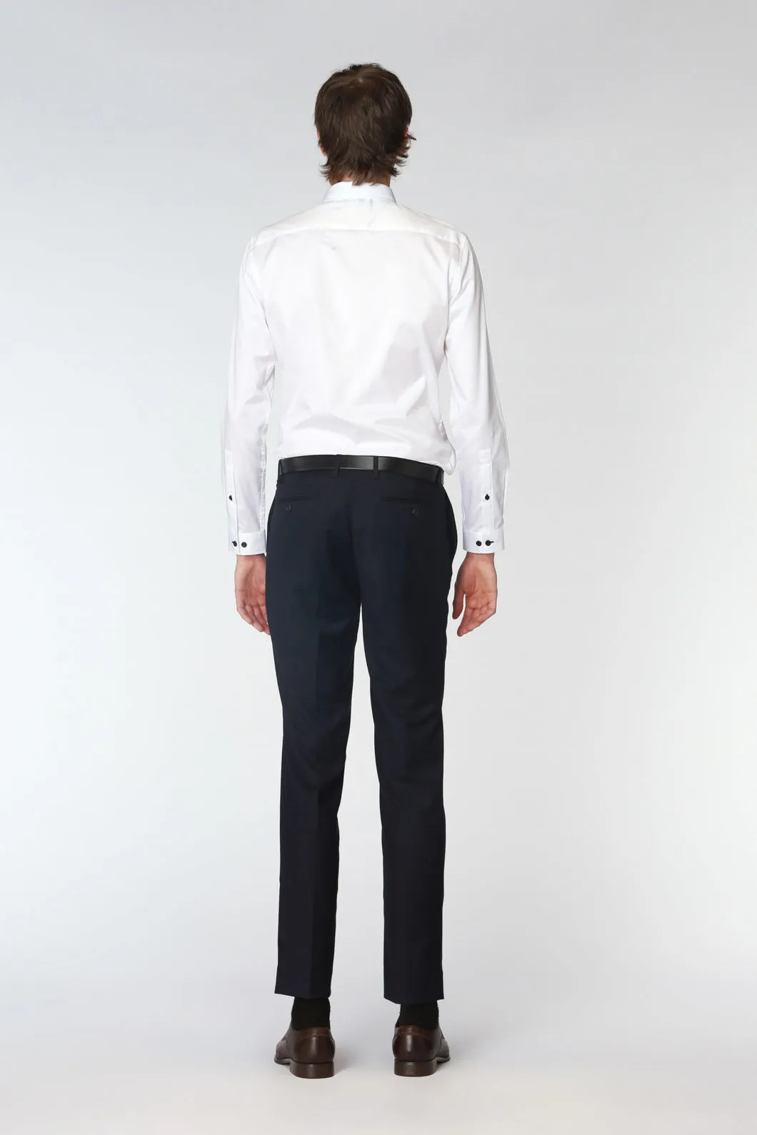 Navy Stretch Mod Suit Pant