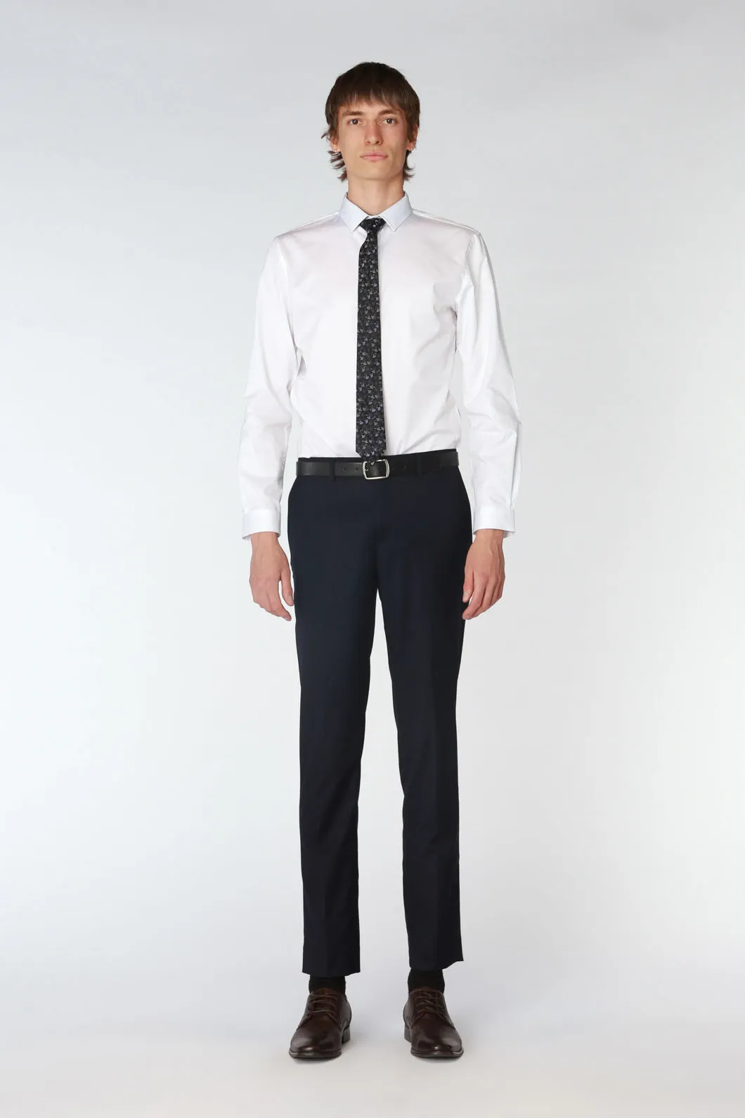 Navy Stretch Mod Suit Pant